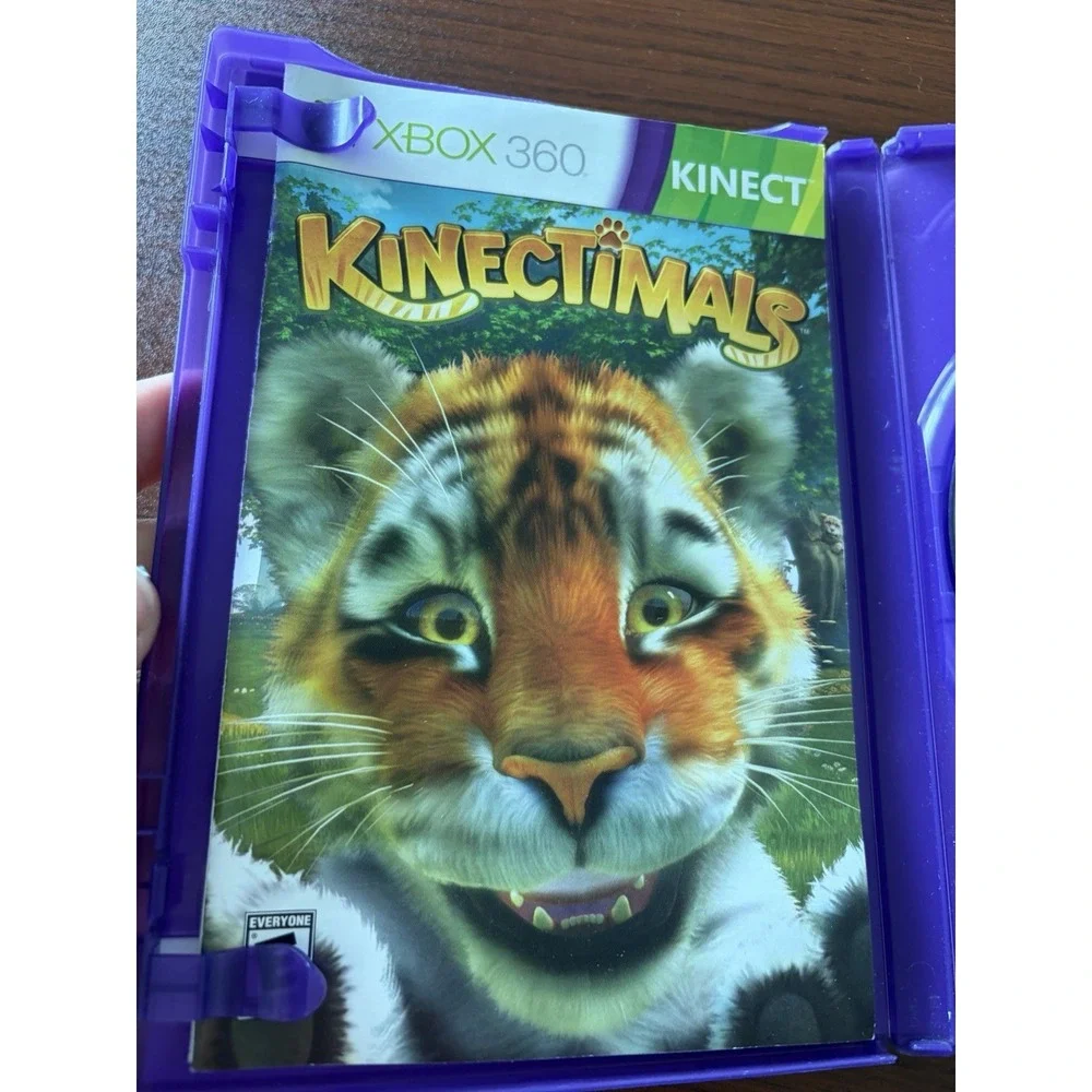Kinectimals (Microsoft Xbox 360, 2010) GAME COMPLETE w/MANUAL ANIMAL CUB FRIENDS